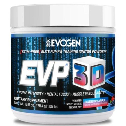 Evogen EVP 3D Pre Entreno 40 Serv Blueberry Apple