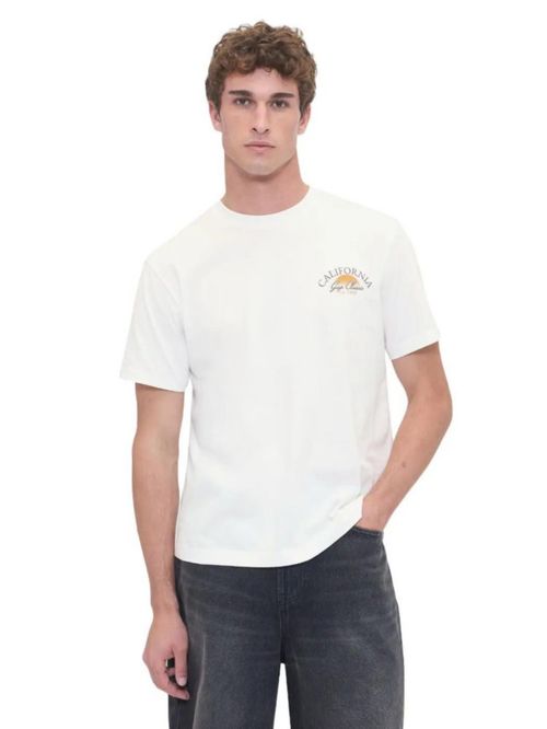 Jersey GAP para hombre tejido con logotipo gráfico nuevo blanco roto V2  Talla XL