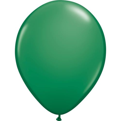 Globos de látex Qualatex Green 11 (100 unidades)