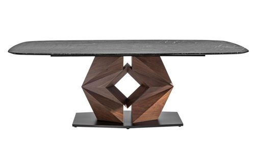 Mesa de Comedor Orlanda Plateado Kessa Muebles