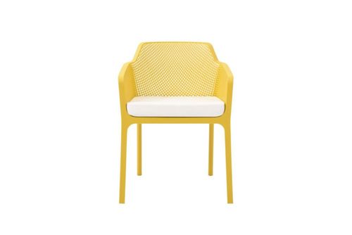 Set de 4 Sillas para Exterior Fenix Amarillo Kessa Muebles