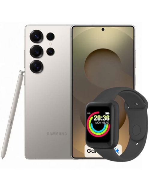 SAMSUNG GALAXY S25 ULTRA 512GB/12RAM GRIS+WATCH
