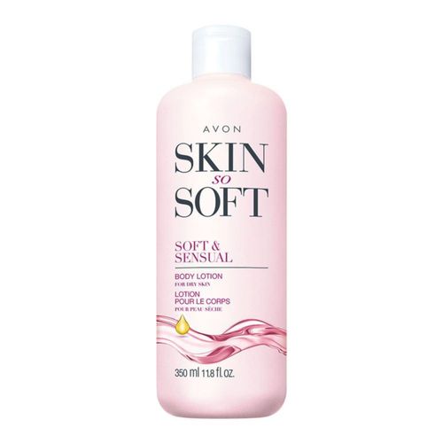 Loción corporal AVON Skin So Soft Soft & Sensual 350 ml 1 paquete