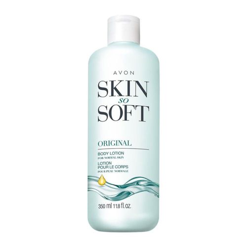 Loción corporal AVON Skin So Soft Original con aceite de jojoba 24h