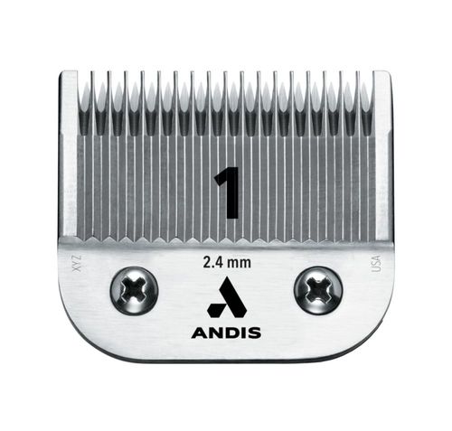 Clipper Blade Andis UltraEdge de acero con infusión de carbono tamaño 1