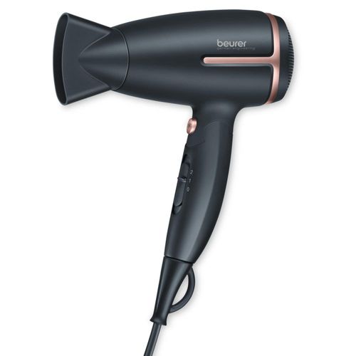 Secador de pelo Beurer HC25 Ionic 1600 W Anti Frizz Travel Negro/Rosa