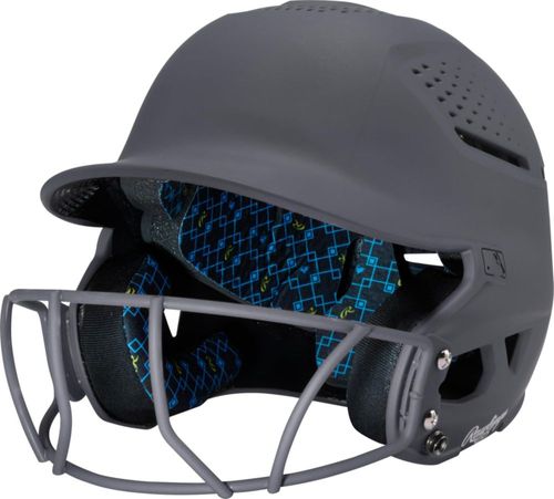 Casco de bateo de sóftbol Rawlings Serie RX2 Junior Graphite