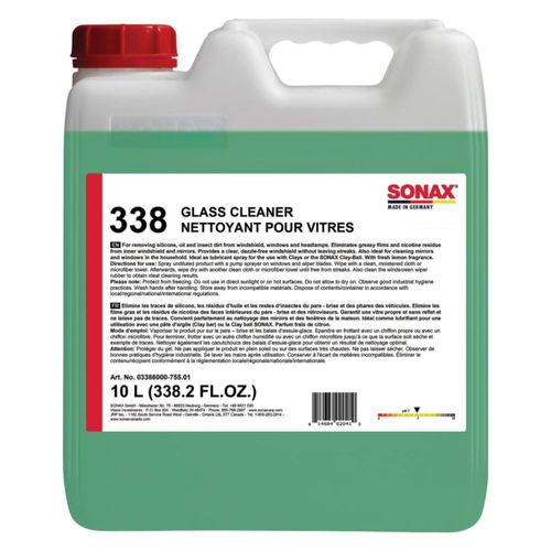 Limpiacristales SONAX Powerful Streak Free 10L para Windows