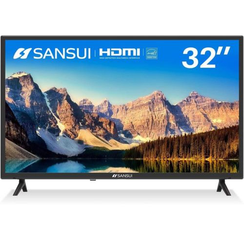 TV Basica Sansui 32" SMX32T1H  LED HD 720P HDMI 60HZ