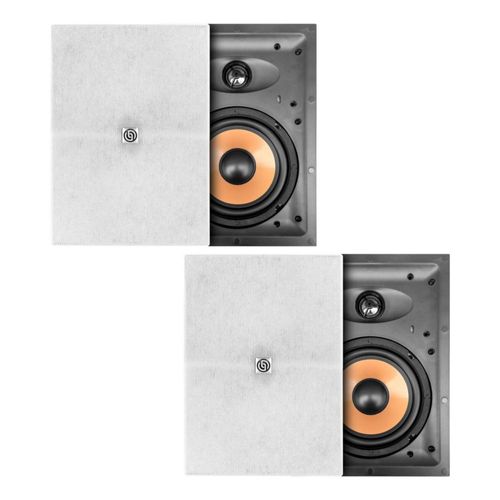 4 Bocinas Pasivas WS650K4 Plafón Ambientales 6.5 Pulg By Steelpro Blanco