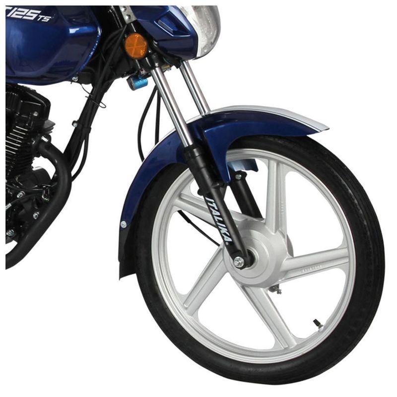 Motocicleta de Trabajo Italika FT125TS Azul Elektra