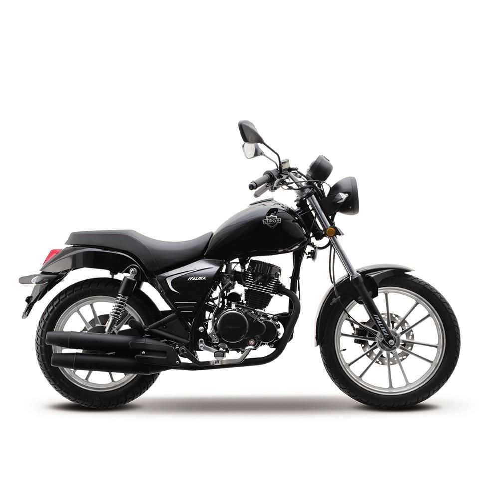 Sociable papel testigo Motocicleta Chopper Italika RC200 Negra | El dueño del camino | Elektra