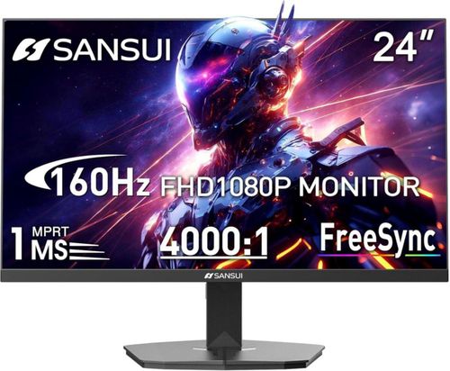 Monitor de Computadora Gaming 24" Sansui ES-G24F4M Full HD (Cable HDMI incluido)