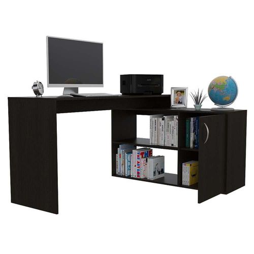 Escritorio Axis, Wengue y Negro