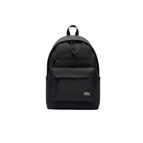 Mochila Lacoste Neocroc unisex negra