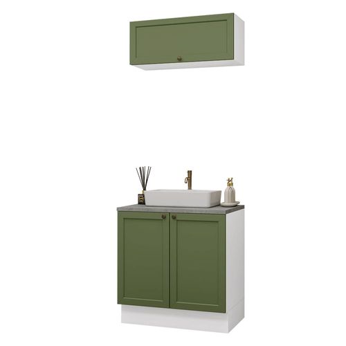 Conjunto de Baño Completo Para Almacenaje Madesa Vik 80cm BV