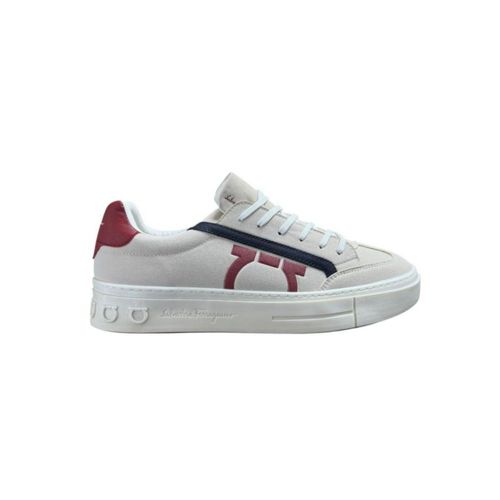 Tenis Ferragamo Gancio Marfil