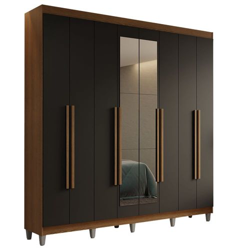 Ropero Closet Madesa Venus 8 Puertas Con Pies 180cm MN