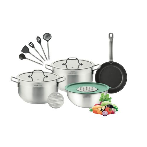 Jade Cook Acero inoxidable 16pz