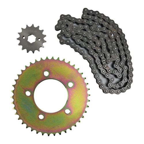 Engrane 42x15 cadena 428hx124l set vento nitrox 200 / 250 t2 (18-24) roda