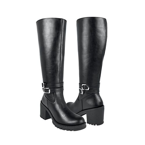BOTAS STYLO MUJER 0011 SIMIPIEL NEGRO