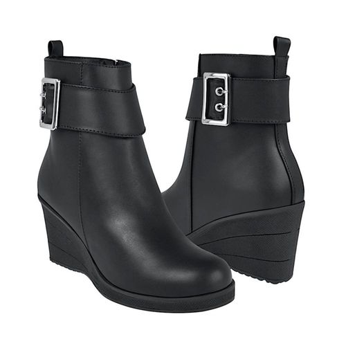 BOTAS STYLO MUJER 193-06 SIMIPIEL NEGRO