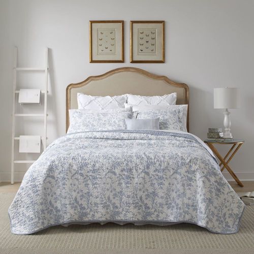 Set de edredón Laura Ashley Home Amberley Collection 100% algodón