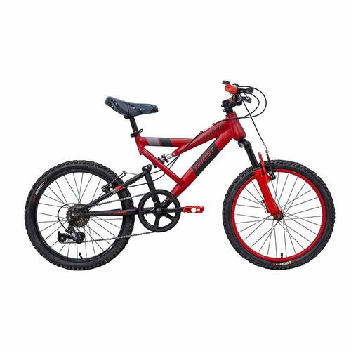 Bicicleta Ghost Nautilus Rodada 20 Rojo de Montaña