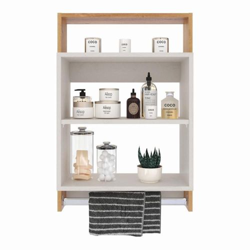 Organizador flotante dakota color duna blanco