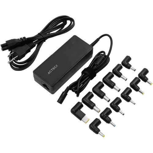 Cargador universal laptop acteck cu494 asus dell lenovo hp acer 90w ac-937191