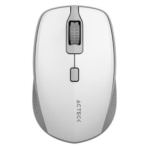 Mouse acteck optimize trip mi670 1600dpi 4 botones inalambrico usb 2.4 ghz blanc
