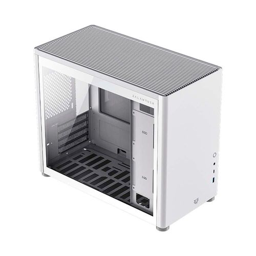 Gabinete gamer balam rush eris frost gi985 m-atx mini torre cristal templado usb