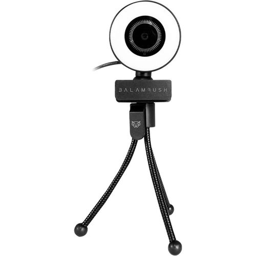Camara web balam rush stelar cw750 1080p full hd microfono led usb