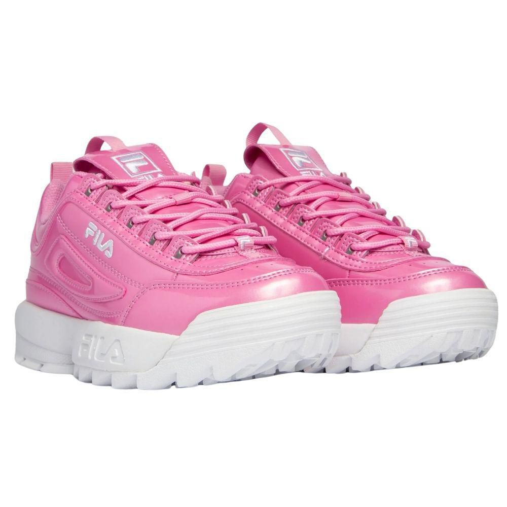 Tenis FILA Disruptor Premium Metallic II Rosa Mujer 5XM02365