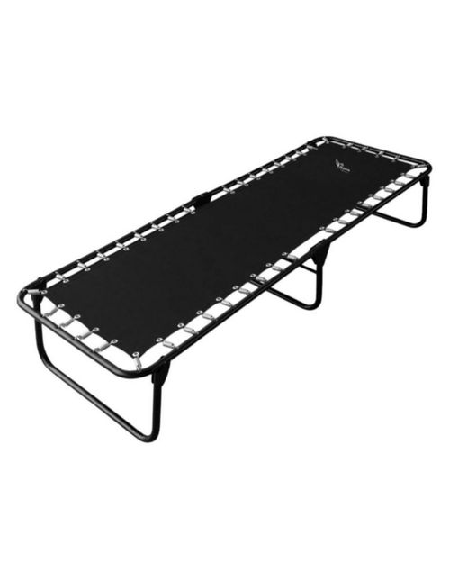 Catre Camastro Plegable de Lona Reforzada Pegaso (Mod KSL-NEGRO)