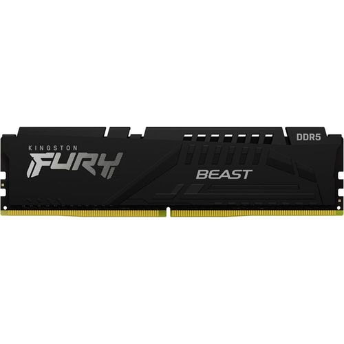 Memoria ram ddr5 16gb 5600mt/s kingston fury beast 1x16gb negro kf556c40bb-16