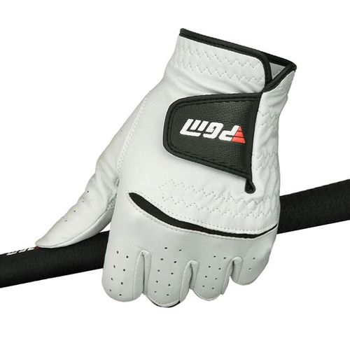 GUANTES GOLF PGM PIEL CORDERO ANTIDESLIZANTES MANO IZQUIERDA PAQUETE 2 PIEZAS TALLA 23