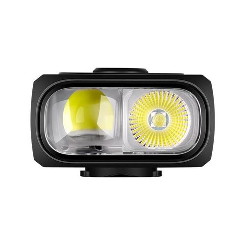 Luz frontal MAGICSHINE HR1200 control remoto verde azulado