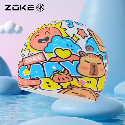 Gorro de natación ZOKE silicona niños unisex