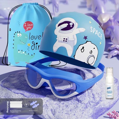 Gafas natación Youyou antivaho niños transparente azul profundo