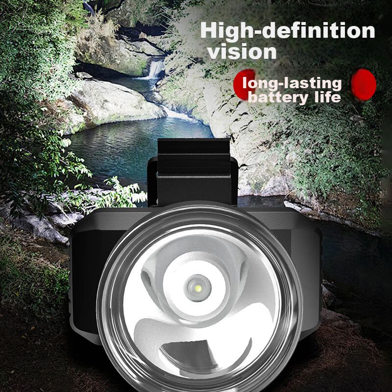 Linterna frontal Duration Power DP-7252 1200mAh LED negra