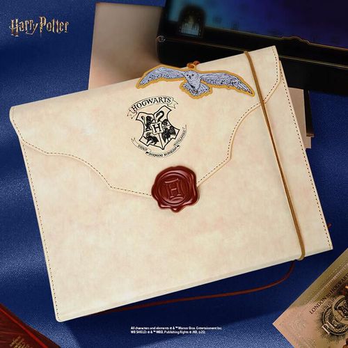 Cuaderno hojas sueltas Hogwarts con marcapáginas Hedwig
