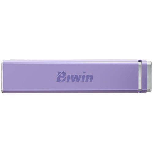 Ssd externo 4tb biwin pd2000 usb-c 2000/1800 mb/s morado