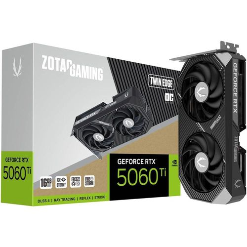 Tarjeta de video zotac geforce rtx 5060 ti oc 16gb gddr7