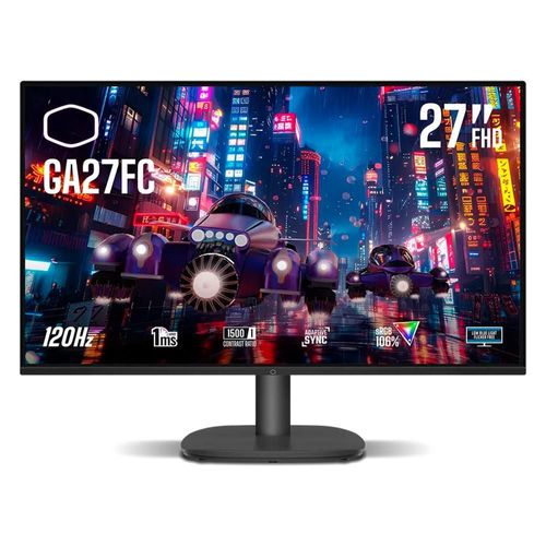 Monitor gamer 27 cooler master ga27fc 1ms 120hz full hd ips