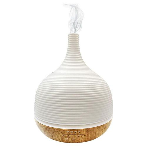 Difusor Spa base Madera y Luz Led de Colores Df7 - Zeta - Madera