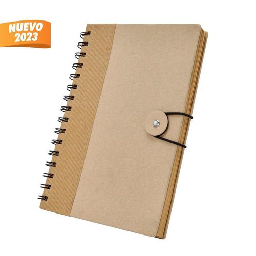 Paquete 40 piezas libreta ecológica berna con 70 hojas de raya.