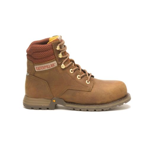 Botas CAT Paisley 6" Punta de Acero Impermeables para Mujer Talla 10