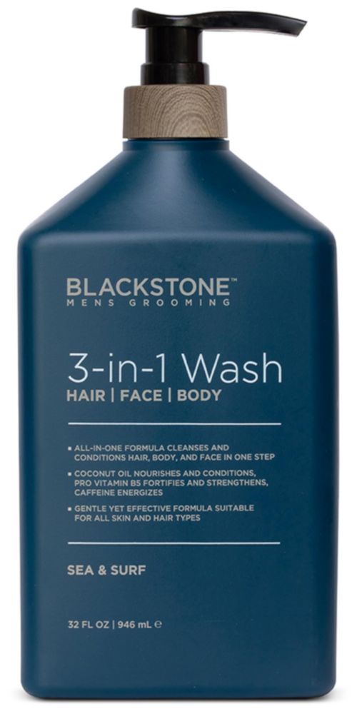 Aseo Blackstone 3 en 1 para hombre 960 ml Sea & Surf