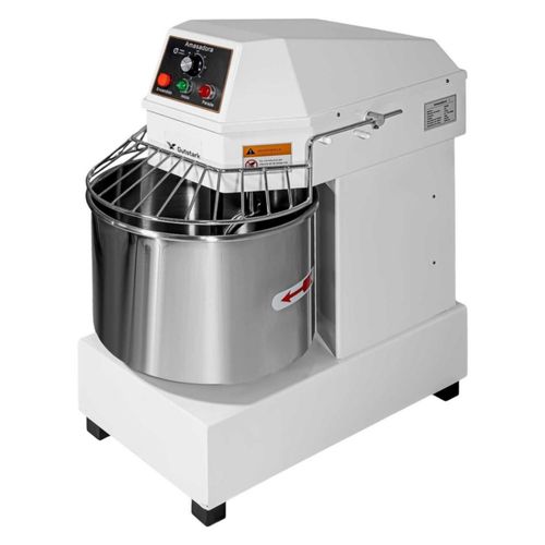 Amasadora Industrial Revolvedora 40lts GUTSTARK Uso Comercial Capacidad 5- 25 kg 1500W Capacidad 15 Kg Harina Temporizador